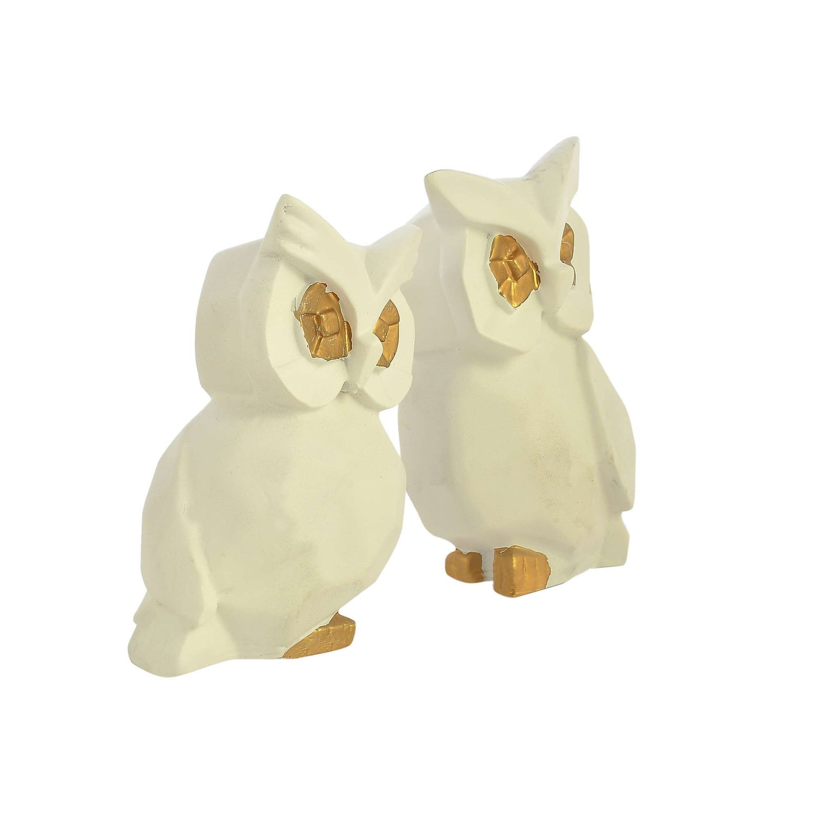 Set of 2 White Owl - Image 4